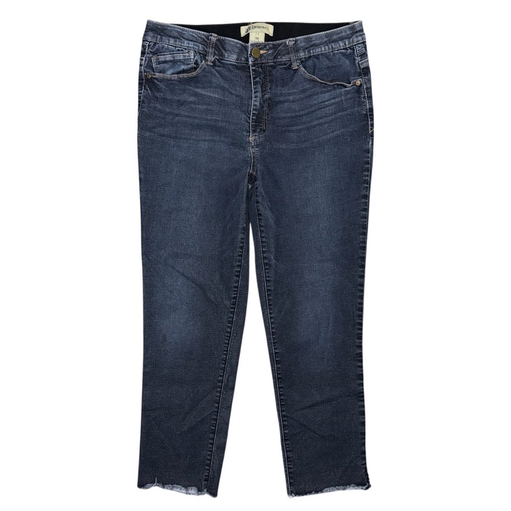 Democracy Ab Technology Jeans Women’s 14 Stretch Tapered Skinny Leg Dark Wash